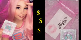 Belle Delphine now sells condoms