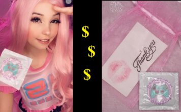 Belle Delphine now sells condoms